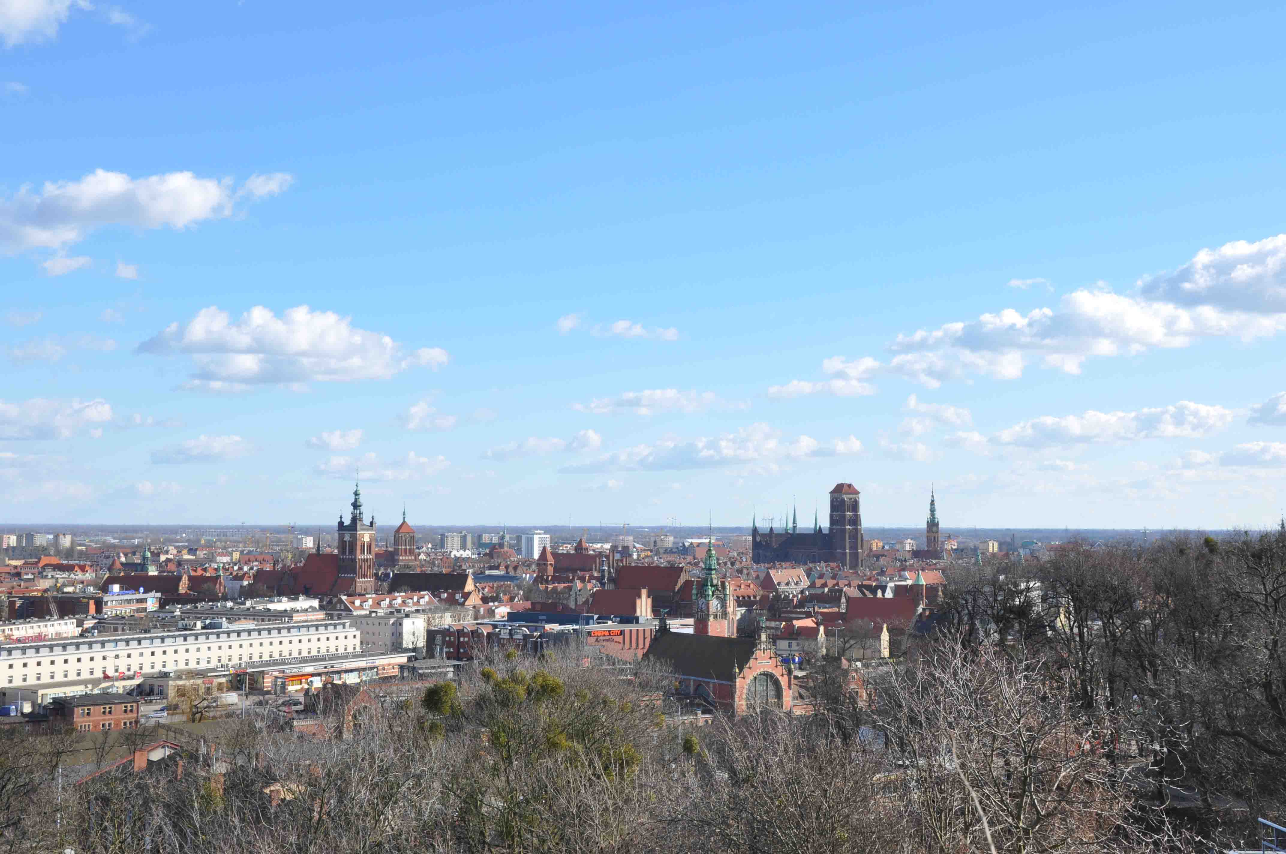 Panorama of Gdansk